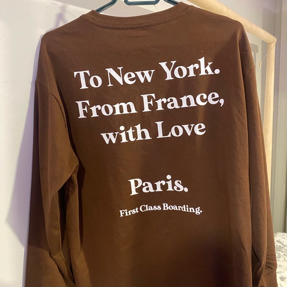 Zara Brown Long Sleeve Shirt - Picture 2 of 4